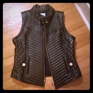 EUC Leather Vest Guess by Marciano